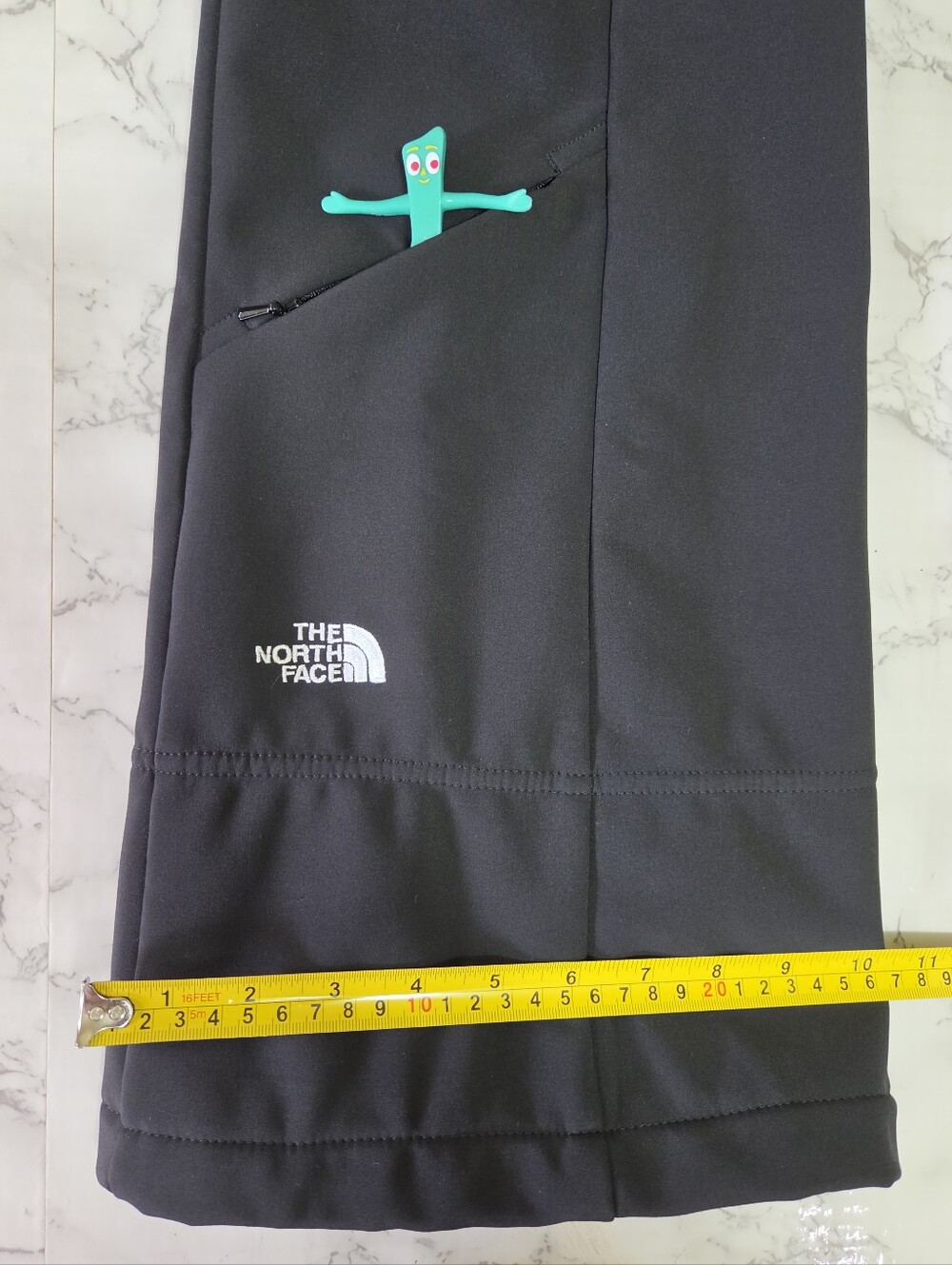 The North Face Black Softshell Slim Flare Ski Pants, Size S - Picture 8 of 11